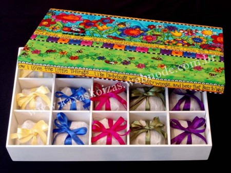 Kaxa com 12 doces